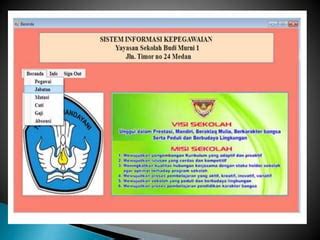 Sistem Informasi Kepegawaian Ppt