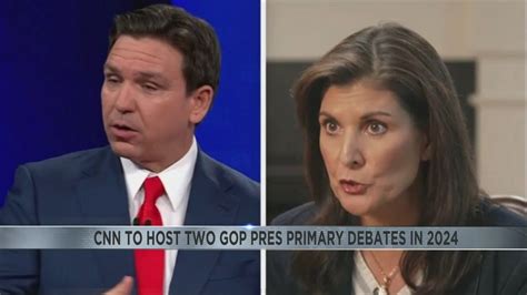 Cnn To Host Two Gop Presidential Primary Debates In 2024 Youtube