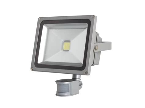 Perel Leda Cw Gp Outdoor Led Floodlight With Pir Sensor W