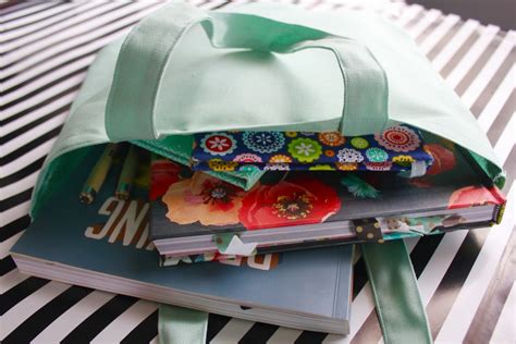 Sew A Super Simple Tote Bag Made By Marzipan