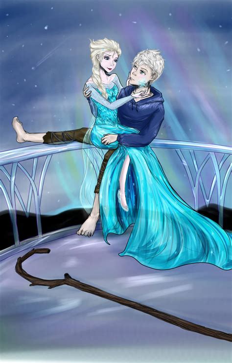 Jack Frost X Elsa By Melantha2 On Deviantart