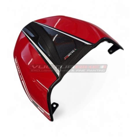 Housse De Selle Carbone Sur Mesure RED CARBON Ducati Diavel V4