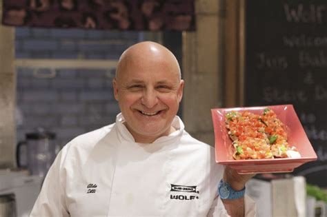 Aldo Zilli Cooking At Our Brompton Road Showroom Celebrity Chefs Celebrities Chef Jackets