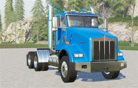 Kenworth T800 Day Cab Many Configurations For FS19 Farming Simulator