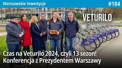 184 Czas Na Veturilo 2024 Czyli 13 Sezon Konferencja Prezydenta