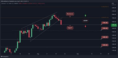 Crypto Price Analysis August 19 Ethereum Ripple Cardano Binance