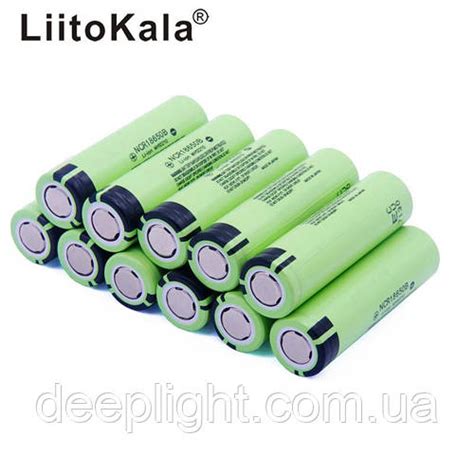 Купити Акумулятор Liitokala Panasonic 18650 3400mah Li Ion 37v 42v Ncr18650b для повербанків