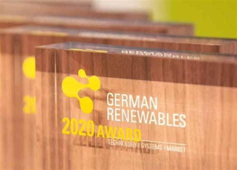 Hybrid Event German Renewables Awards 2020 Mit Kontrapunkt