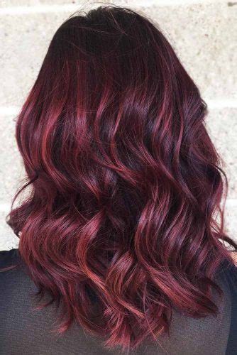 stylish mahogany hair trend