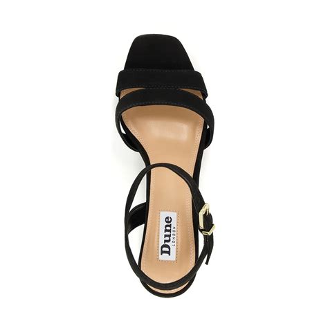 Dune London Molten Platform Sandals Platform Heels