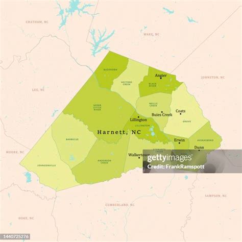 Nc Map With Counties High Res Vector Graphics Getty Images