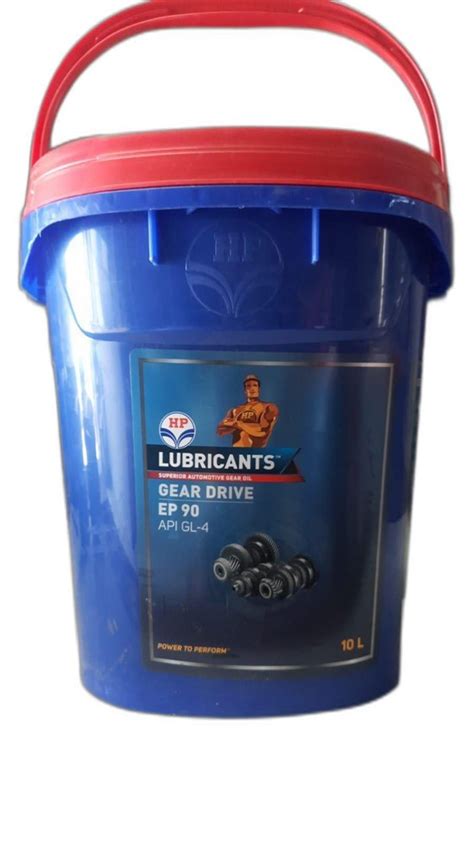 HP Lubricant Gear Drive Oil Packaging Size 10 L Model Grade Ep 90