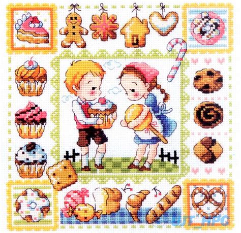 Hansel And Gretel Sodastitch Counted Cross Stitch Chartpattern