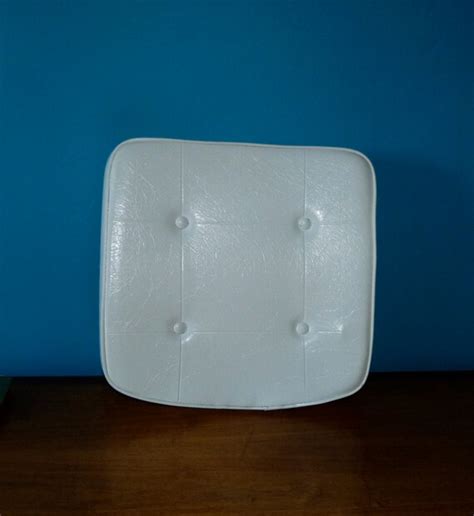 Items Similar To Vintage Chromcraft Replacement Chair Cushion White