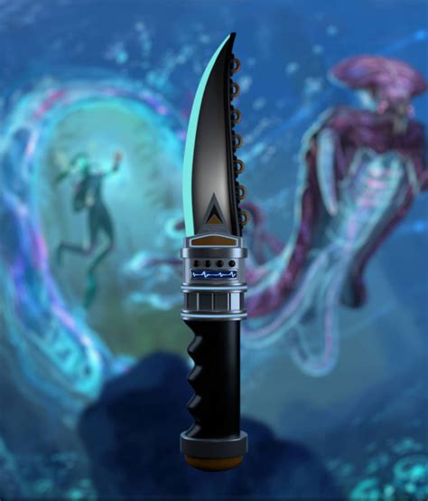 Fan Made Subnautica Knife College Thingy By Zylae On Deviantart