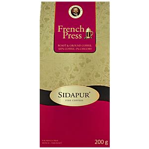 Buy Sidapur French Press Roast Ground Coffee Arabica Online At Best