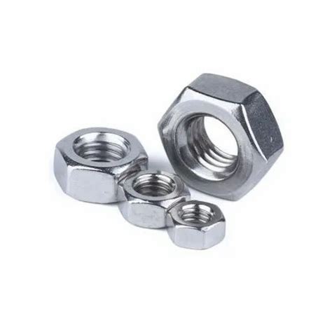 Naf Stainless Steel Ss Hexagonal Nut Thickness Standard Size Mm To