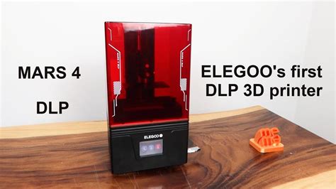 Elegoo Mars 4 DLP Resina y ajustes compatibles con impresión 3D