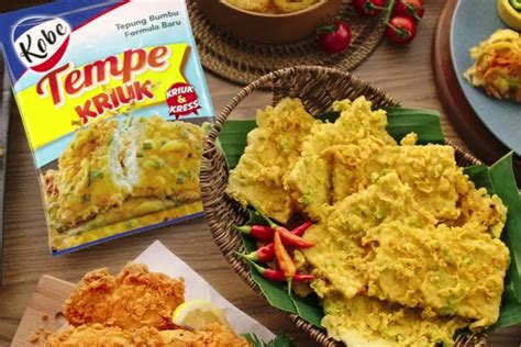 Tepung Kobe Tempe Kriuk Membuat Tempe Goreng Menjadi Lebih Renyah Dan