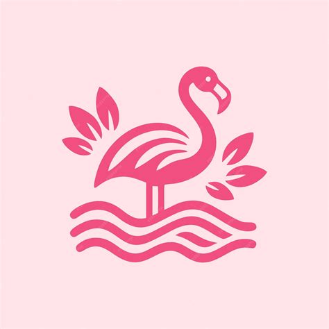 Premium Vector Flamingo Bird Logo Vector Design Vector Flamingo Bird