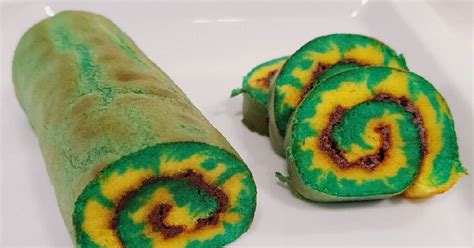 Resep Blue Hurricane Swiss Roll Oleh Susi Gunawan Cookpad