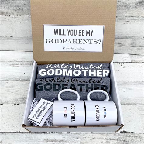 Godparents Gifts - Godparents Shirts - Personalized Godparents Gift ...