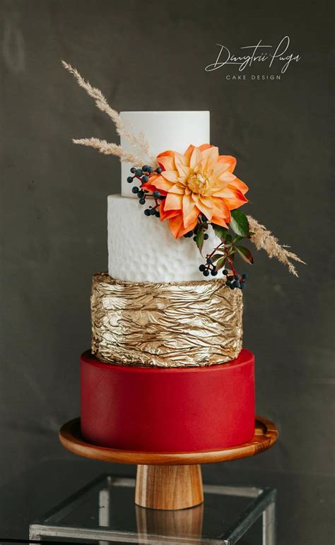 October Wedding Cake Decorated Cake By Dmytrii Puga Cakesdecor