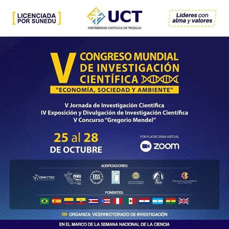 V Congreso Mundial De Investigaci N Cient Fica Colegio Regional De