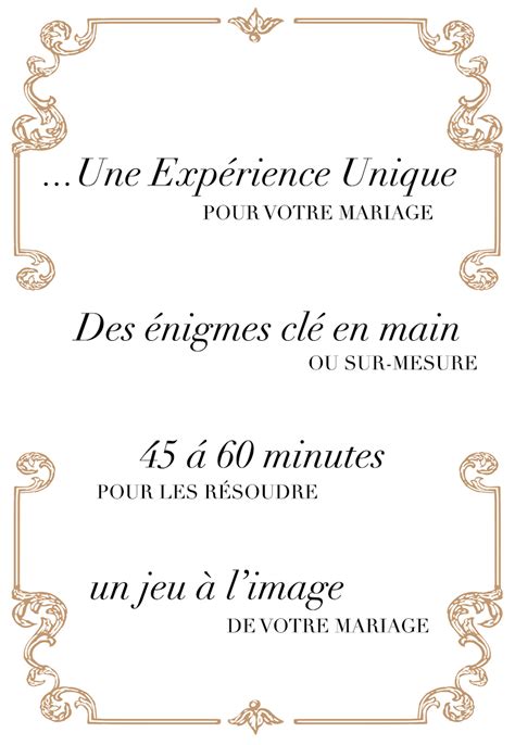 Escape Game Mariage Animation Originale Pour Mariage