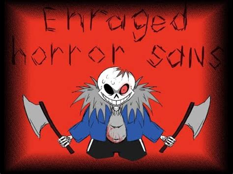 New Error Beating Enraged Horror Sans Undertale Soul OPs Boss Rush