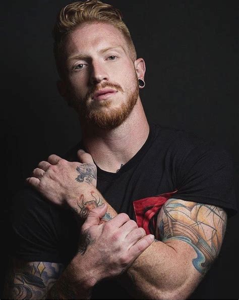 Redhead Men Full Makeup Ginger Men Hottest Redheads Full Hair Hot Tattoos Handsome Faces