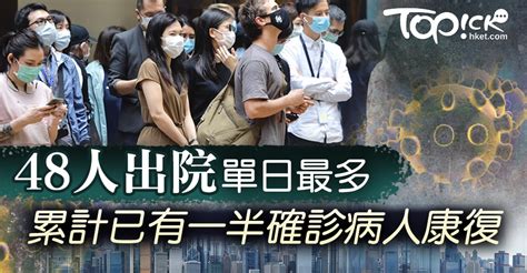 【新冠肺炎】醫管局：今48人出院為單日人數最多 累計已有一半確診病人出院 香港經濟日報 Topick 新聞 社會 D200417