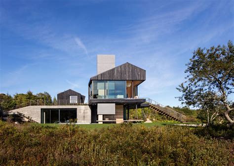 Blackened Wood Siding Covers This New House In Massachusetts