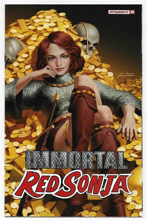 Immortal Red Sonja Cover B Yoon Dynamite Nm Comic Books