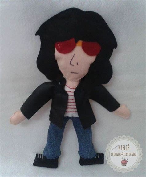 Boneco Joey Ramone Em Feltro Https Facebook Pages Ateli C3 AA