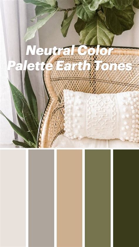 Neutral Color Palette Earth Tones Color Schemes Color Schemes Colour