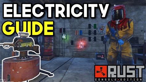 Best Electricity Guide Rust Console Edition Power Surge Update