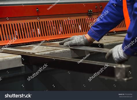 Sheet Metal Guillotine Images Stock Photos Vectors Shutterstock