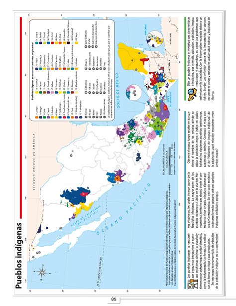 Atlas de México Cuarto grado 2020 2021 Página 85 de 129 Libros de