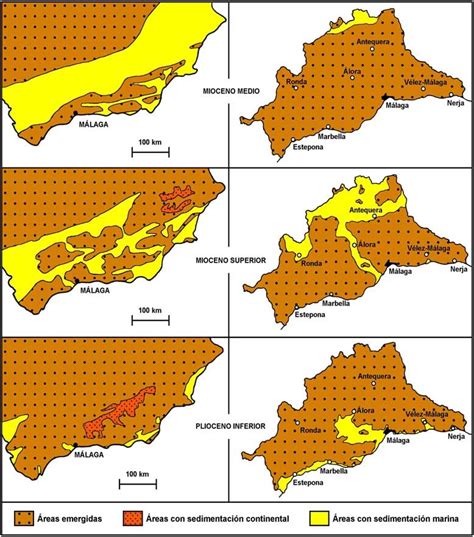 13 Paleogeografía de la cordillera Bética y de la provincia de Málaga