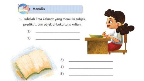 Mengenal Subjek Predikat Objek Bahasa Indonesia Kelas Dan Kurikulum