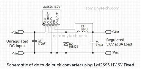 Lm Hv Dc To Dc Buck Converter Module Datasheet Schematic Sm Tech