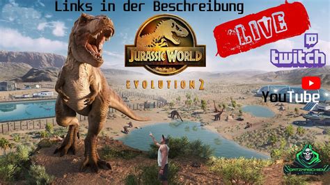 Jurassic World Evolution 2 Gameplay Deutsch Part 2 Der Erste Park Ist