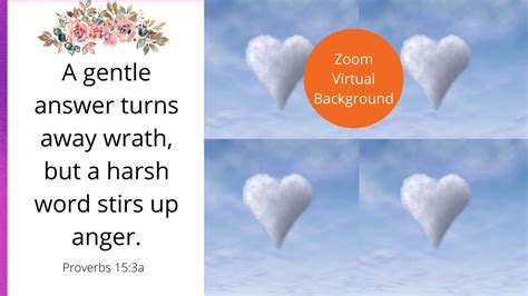 Bible Verse Zoom Background Digital Virtual Background For Etsy