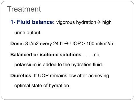 Tumor Lysis Syndrome PPT