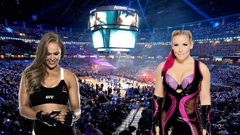 Natalya Vs Ronda Rousey Wwe Smackdown Iron Men Match Youtube