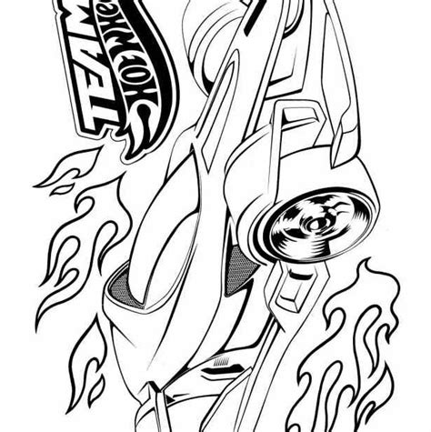 Kolorowanki Hot Wheels Do Wydruku Dla Ch Opc W