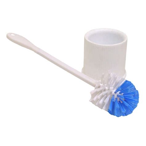 Quickie Original European Toilet Bowl Brush And Caddy 305 The Home Depot