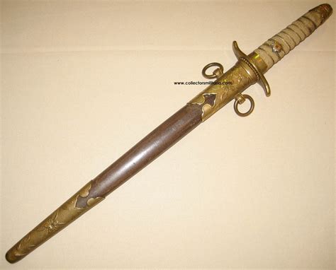 A Very Nice Wwii Imperial Japanese Naval Dirk