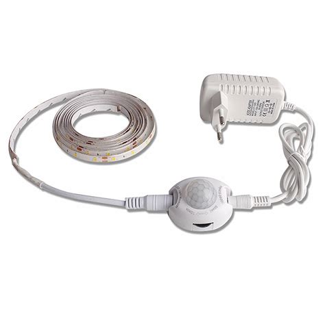 Banda Led V Senzor Miscare Ip Smd Alb Cald M Emag Ro